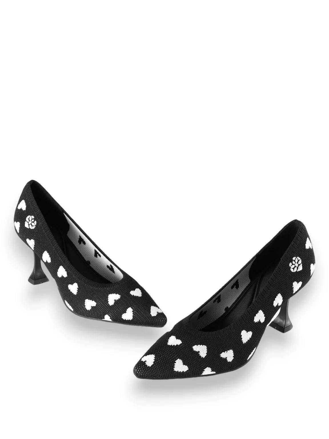 Sweet Heart Heel Pumps