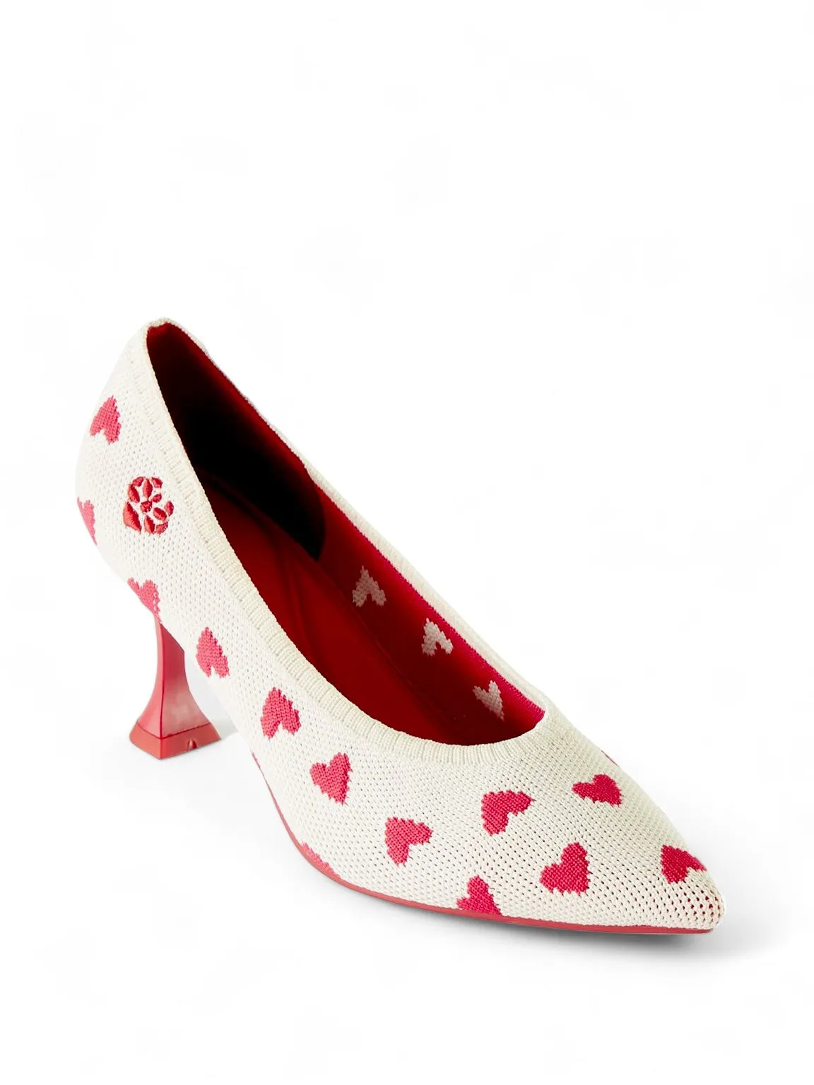 Sweet Heart Heel Pumps