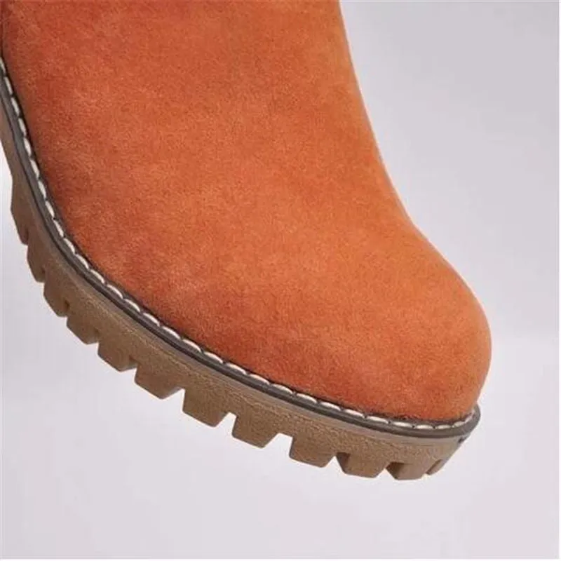 Women Comfortable Winter Warm Fur Ankle Boots