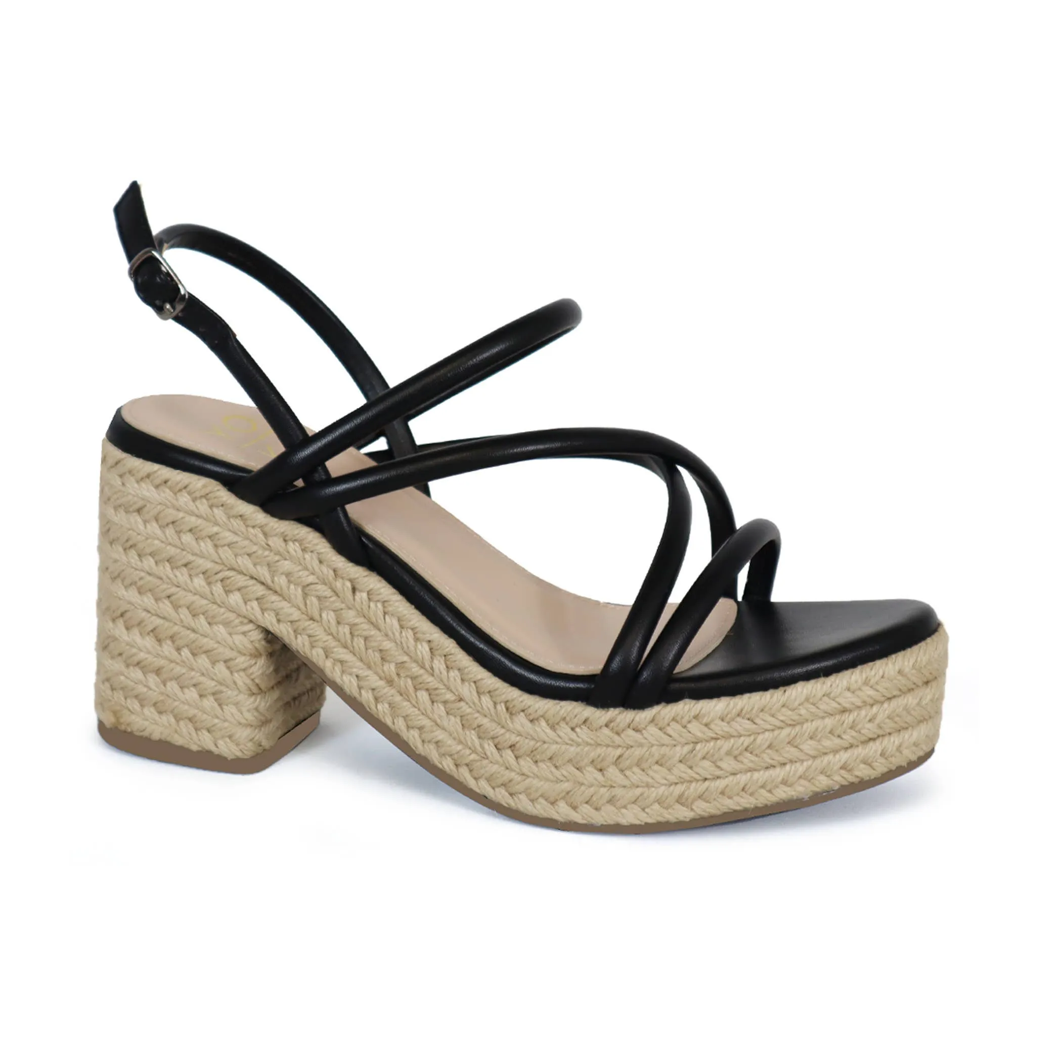 YOKI LENITA Women's Platform Heel With Espadrilles